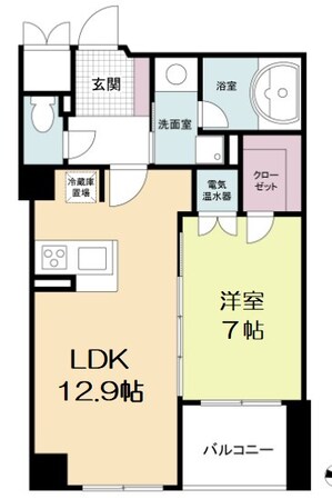 グレンパーク梅田北の物件間取画像